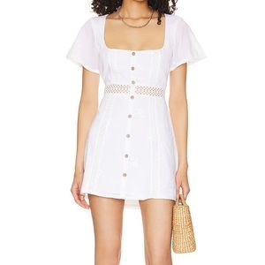Revolve White Mini Dress